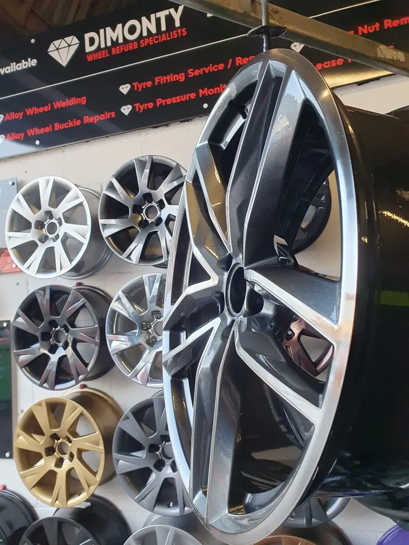 Two-tone diamond cut finish by Dimonty Alloys, Standish