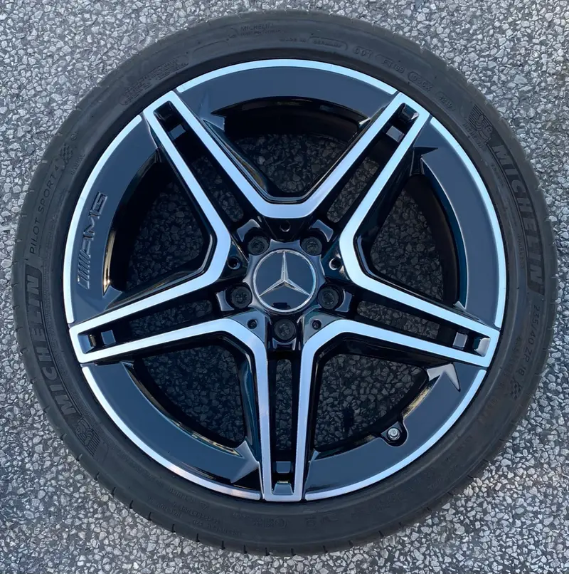 Corroded alloy wheel stripped and refinished by Dimonty Alloys, Wigan
