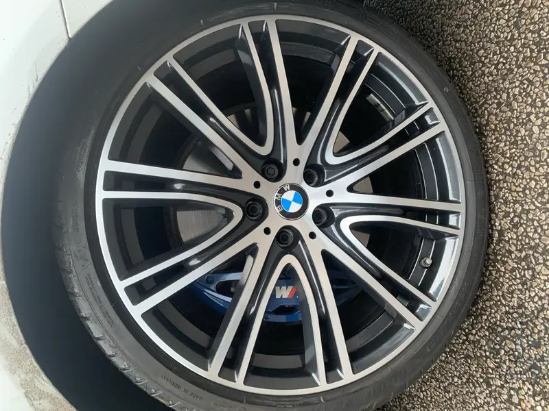 Repaired and refurbished alloy wheel by Dimonty Alloys, Wigan