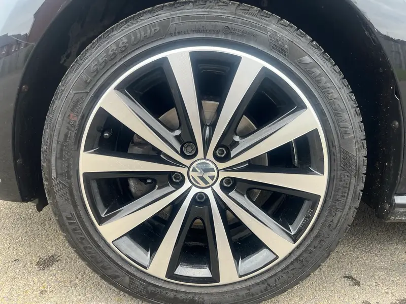 Gloss black powder coated alloy wheel by Dimonty Alloys, Standish