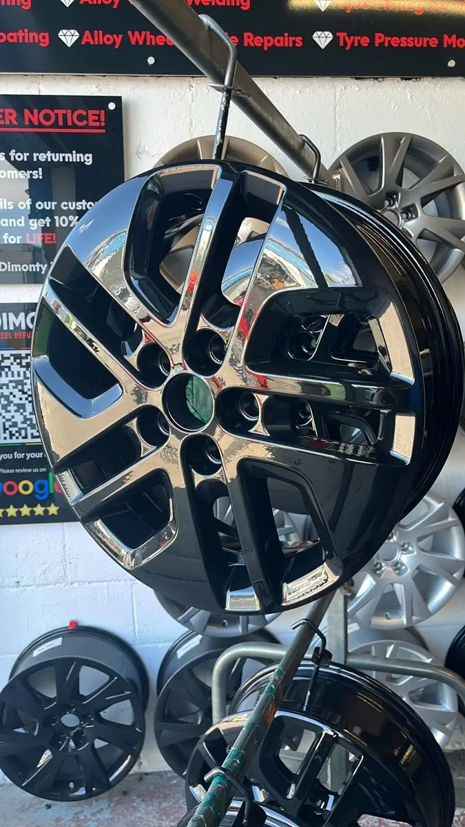 Two-tone diamond cut finish by Dimonty Alloys, Standish